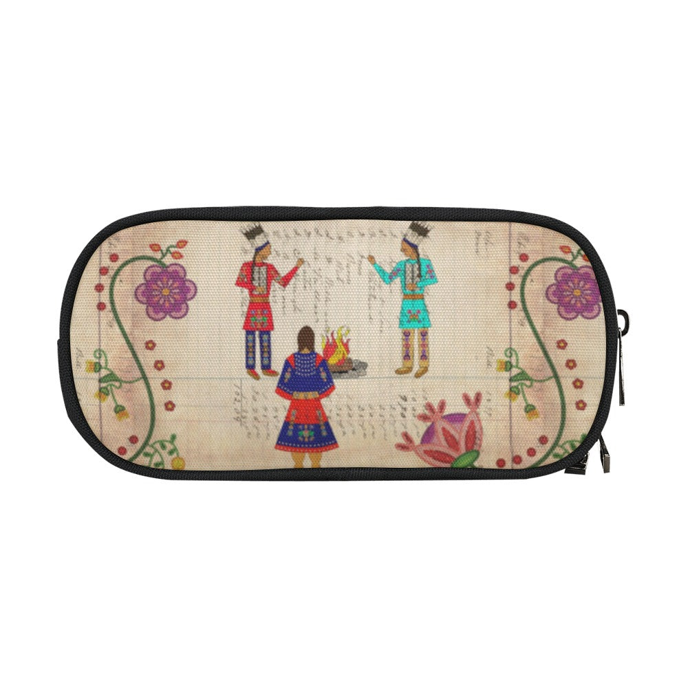 Floral Ledger Way of Life Pencil Pouch