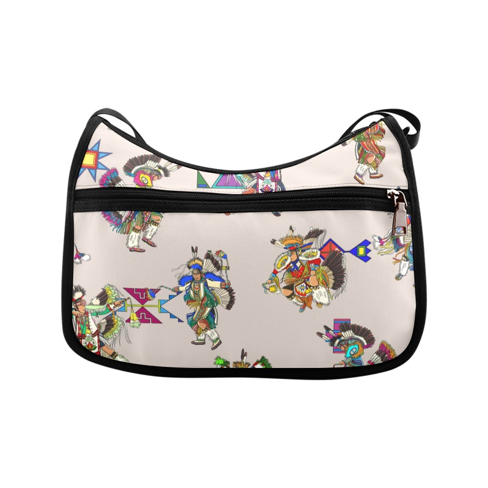 Men's Fancy Dancers Muslin Crossbody Bag