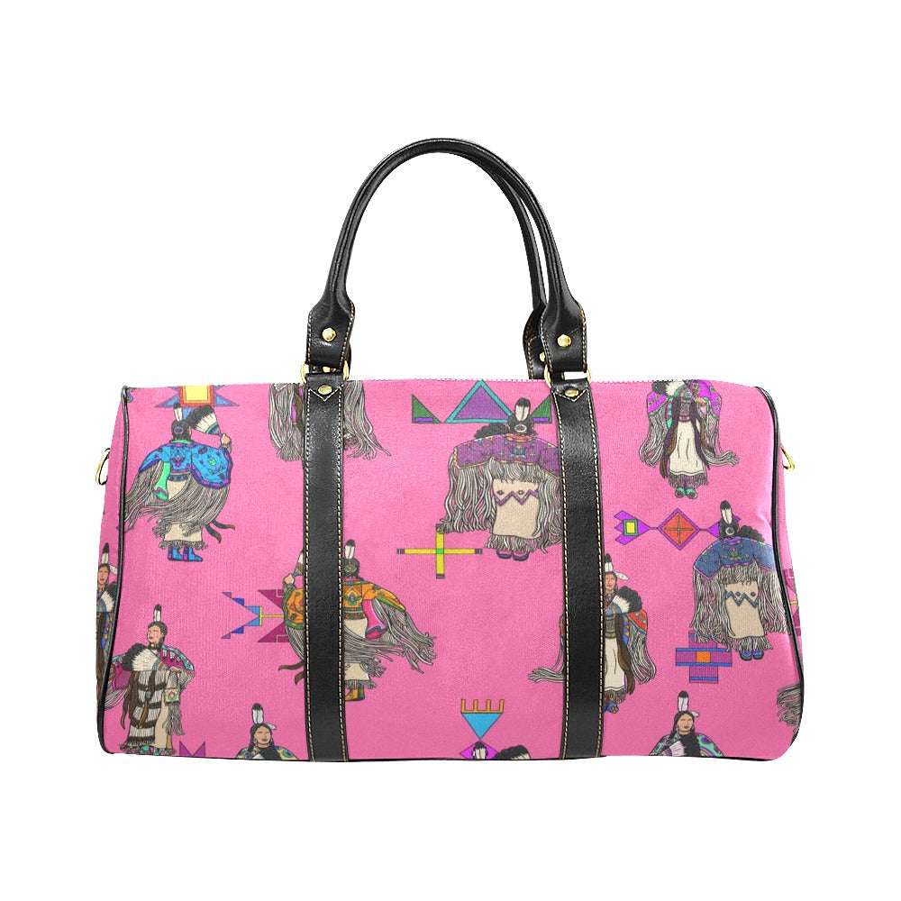 Women's Tradish Dancers Pink Large Travel Bag