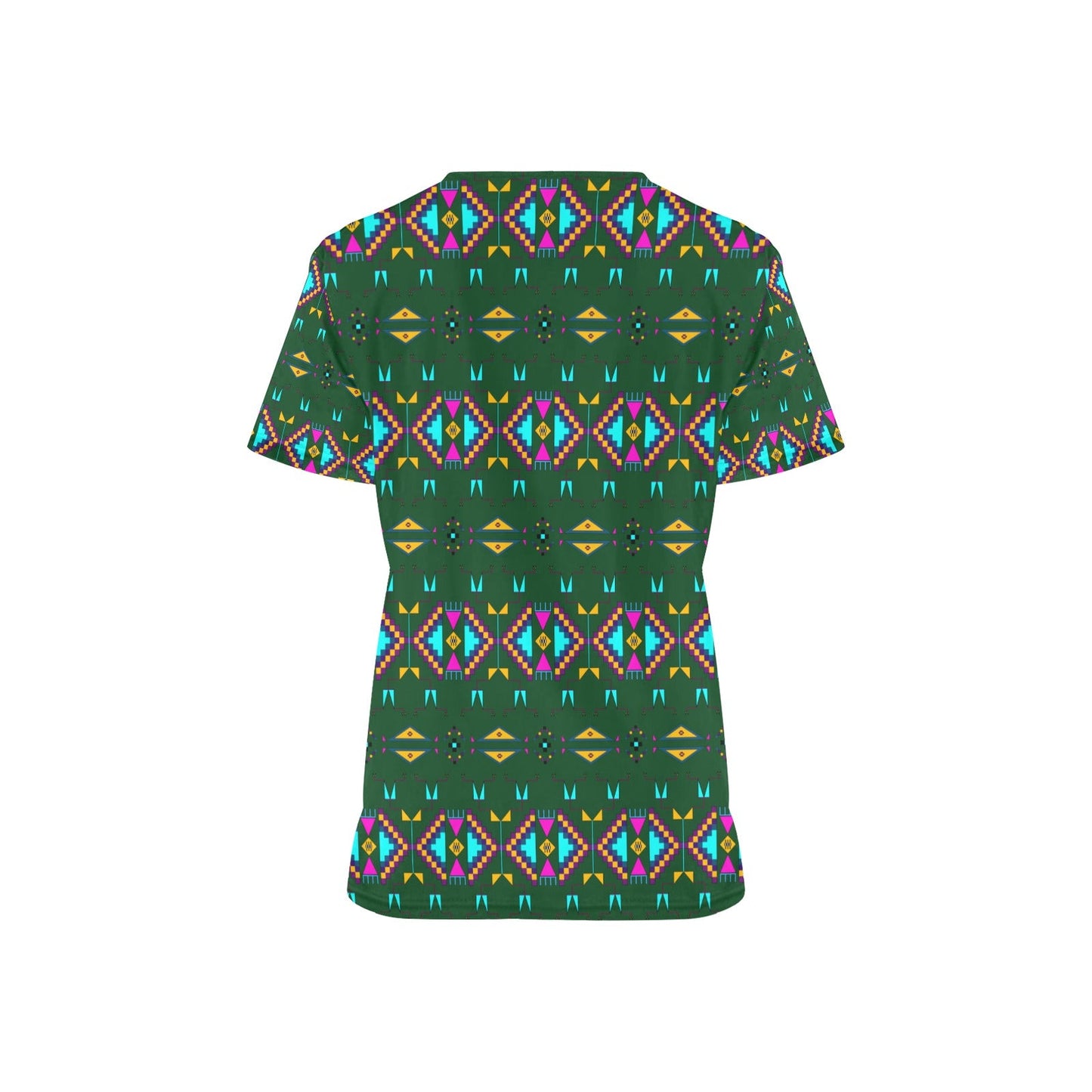 Rite of Passage Squash Leaf Scrub Top
