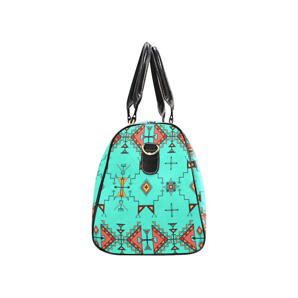 Thunder Flight Turquoise Large Travel Bag