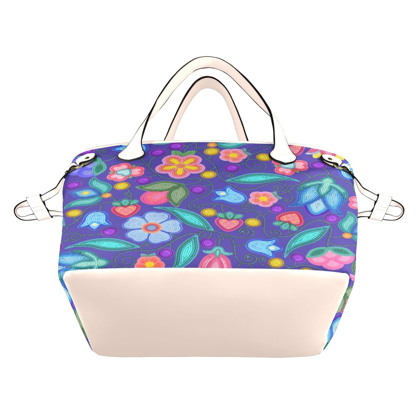 Sweet Offering Indigo Clover Canvas Tote