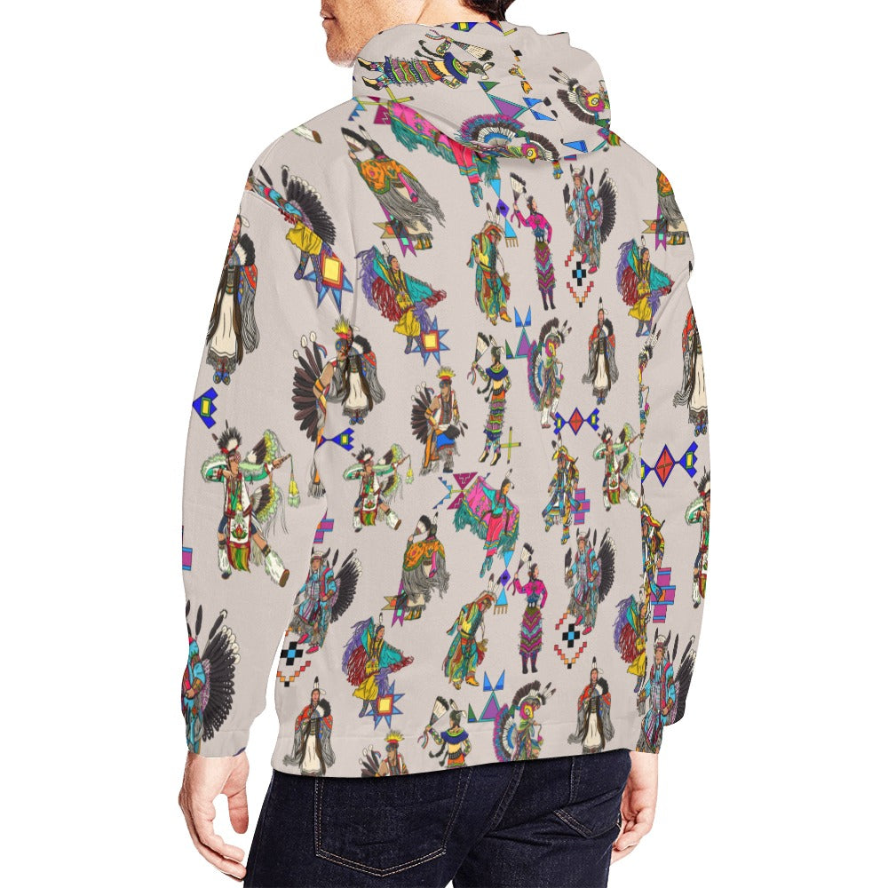 Grand Entry Dancers Muslin Hoodie for Men