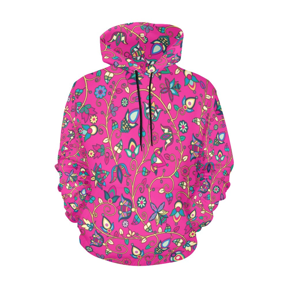 Thorny Path Pink Hoodie for Women