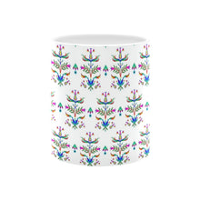 Load image into Gallery viewer, Dakota Damask White Mug
