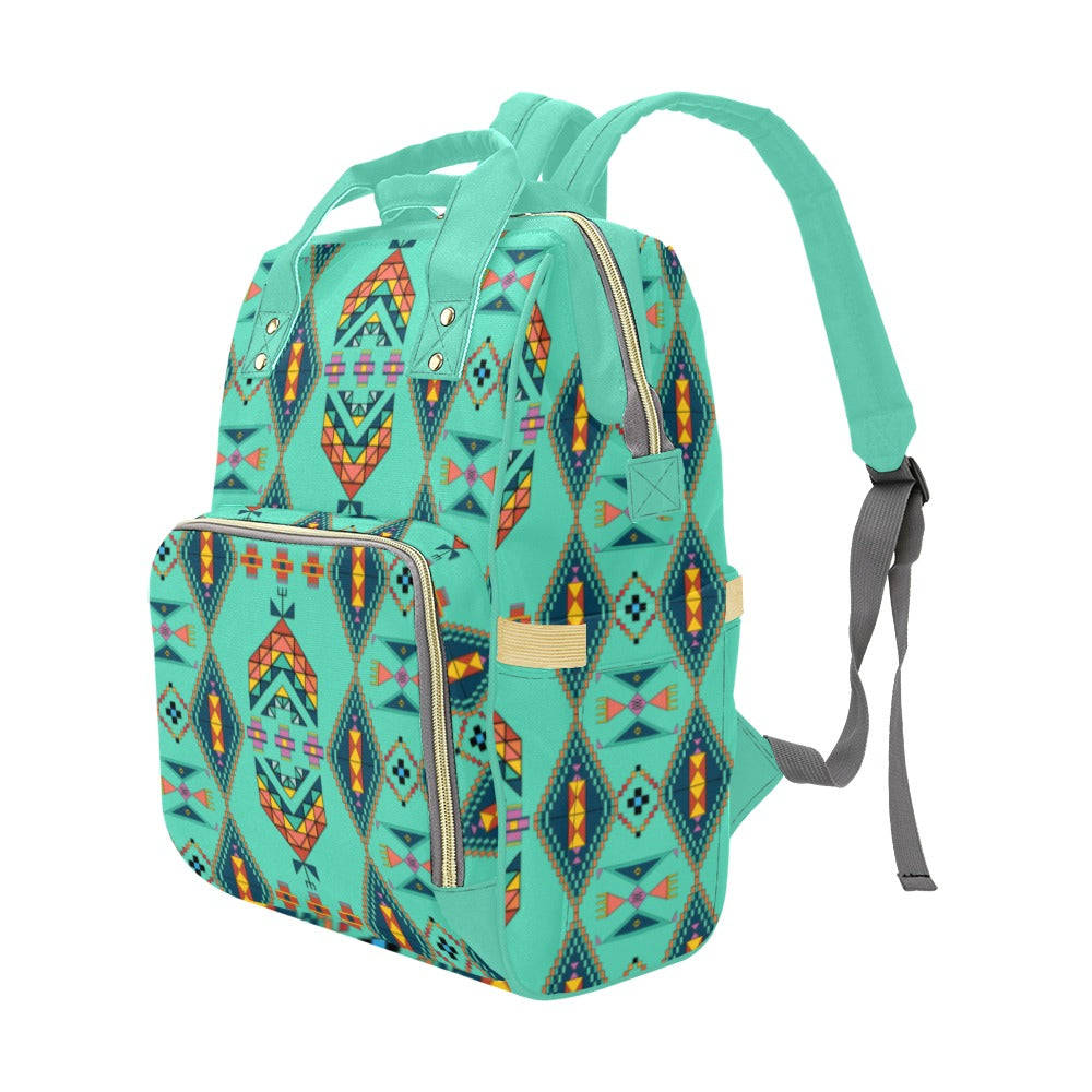 Travois Tipi Smoky Sky Multi-Function Diaper Backpack