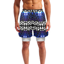 Load image into Gallery viewer, Writing on Stone Night Watch Men&#39;s Sports Shorts with Compression Liner
