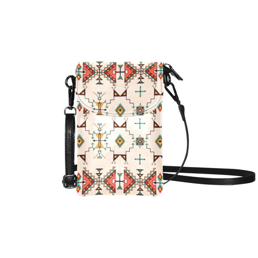 Thunder Flight Cream Small Cell Phone Purse