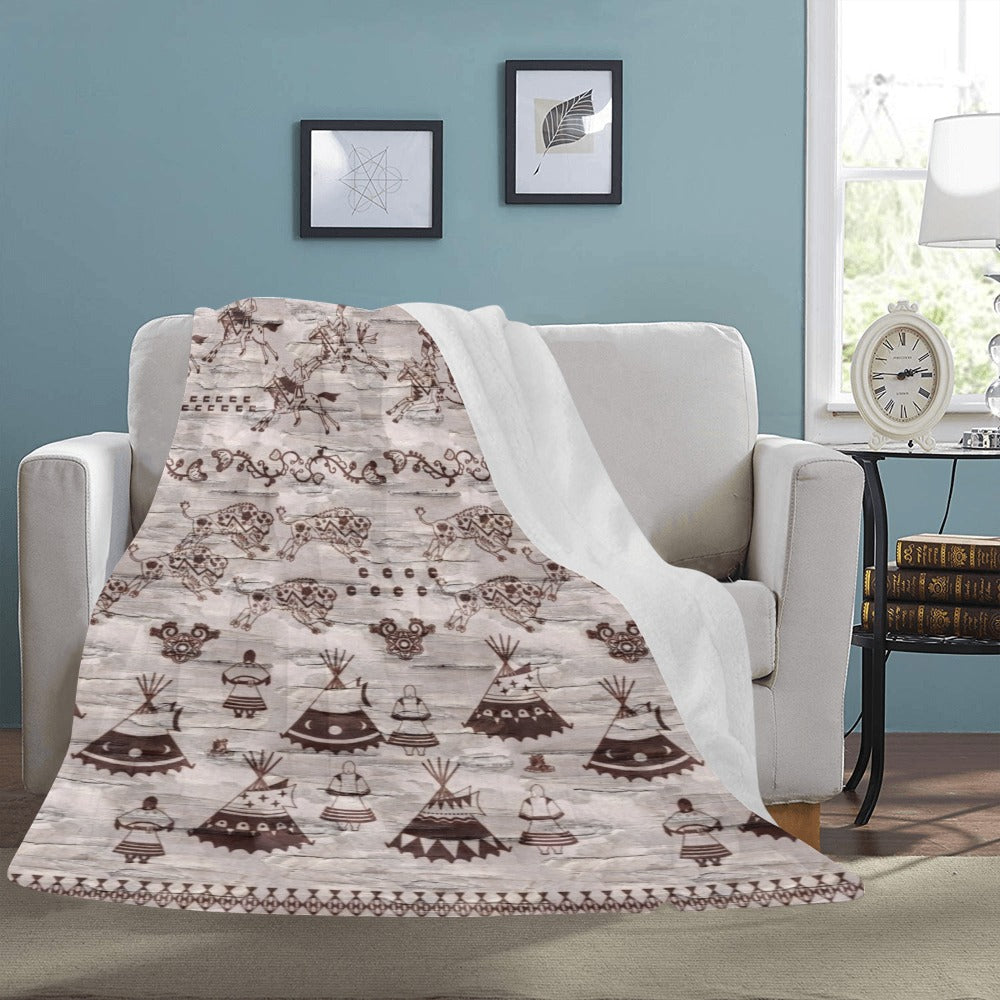 Heart of The Forest X-Large Micro Fleece Blanket