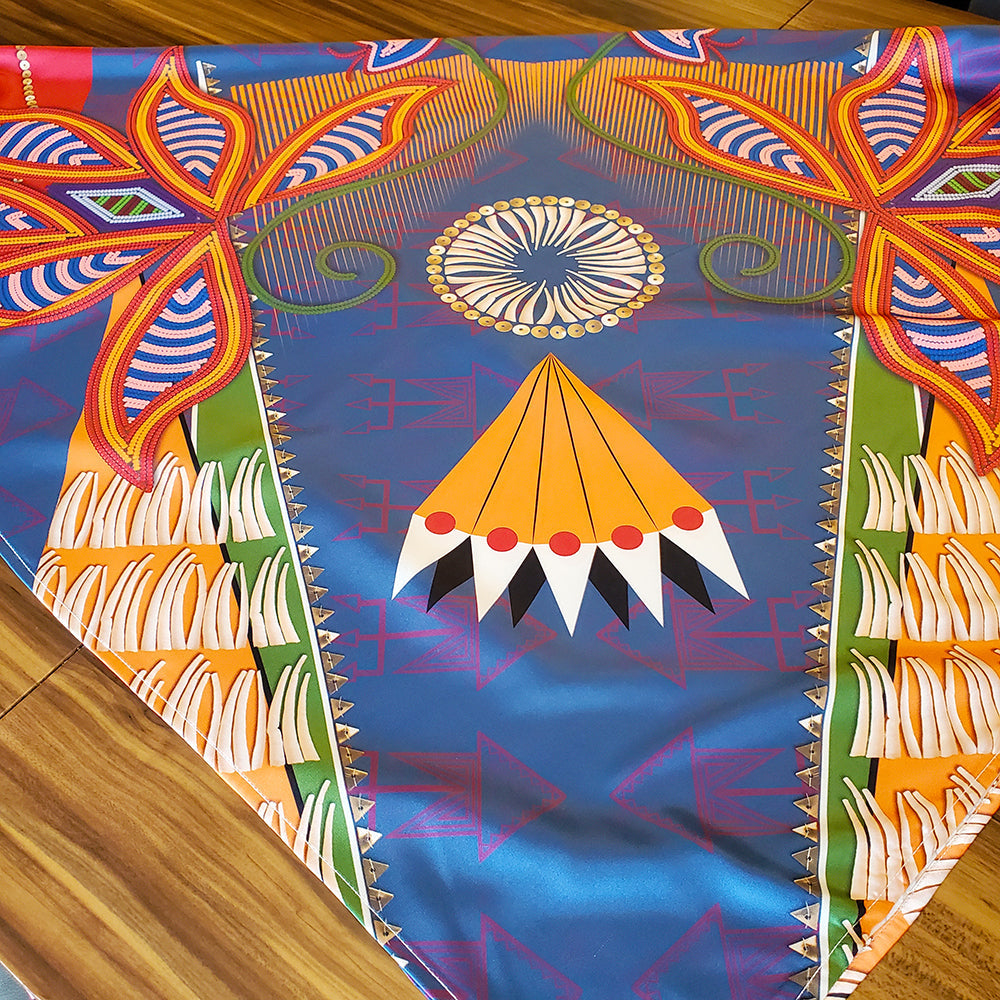 Sacred Plains Satin Scarf