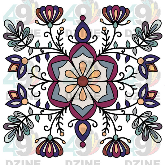 Aurora Petal Glow Transfer