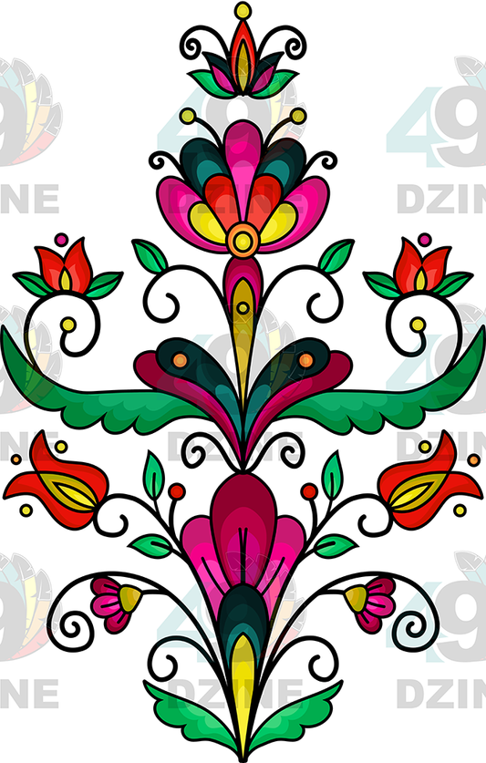 Autumn Kinship Wreath Transfer