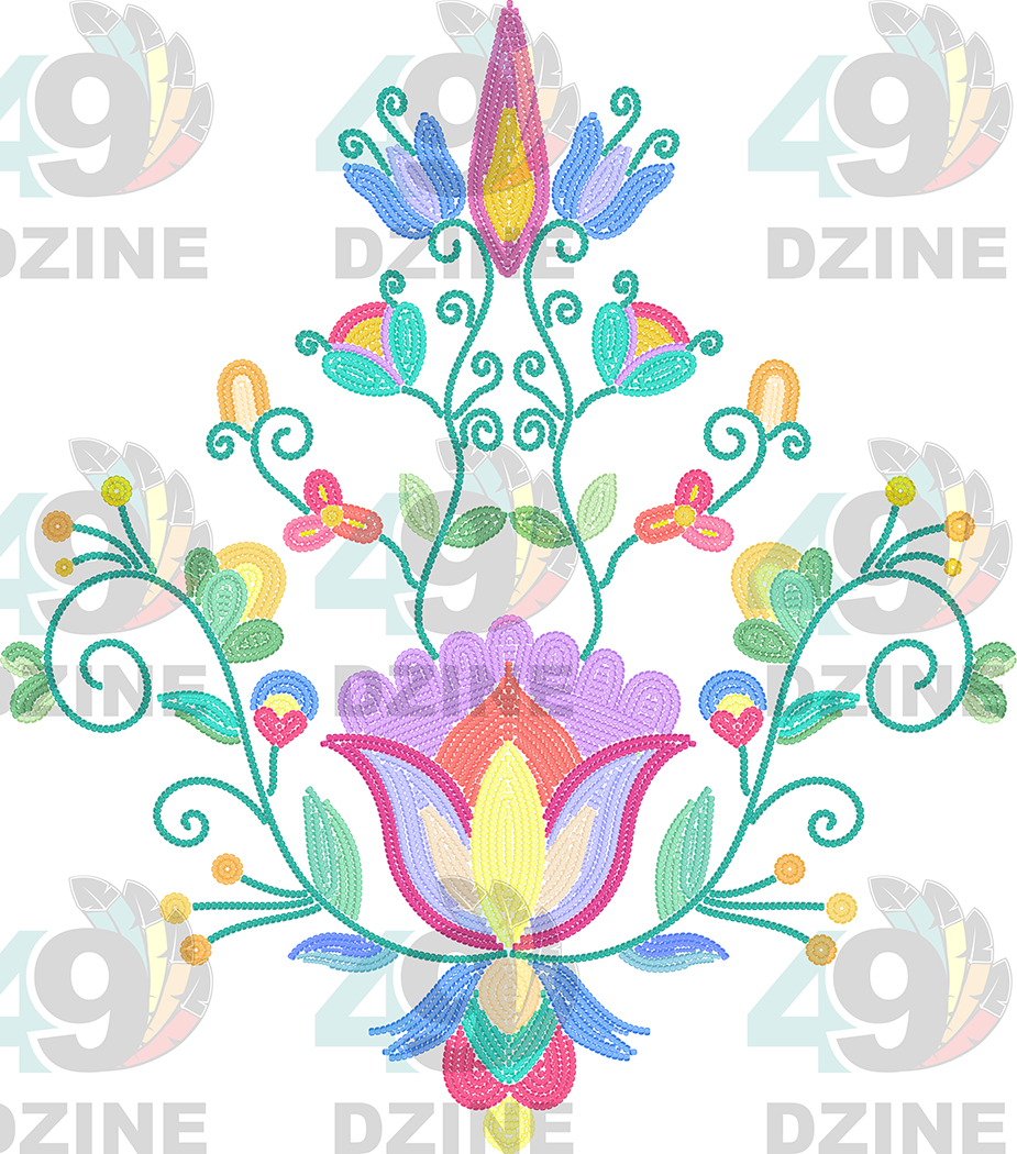 Crimson Drift Petals Transfer