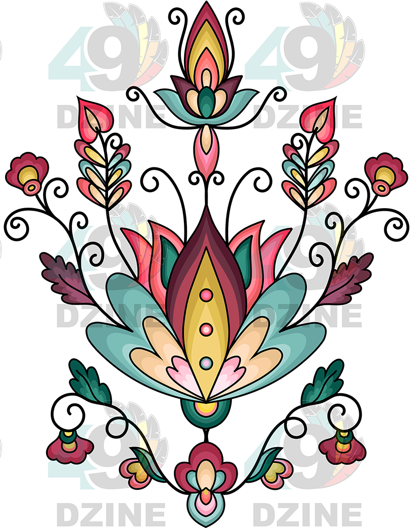 Golden Harvest Bloom Transfer