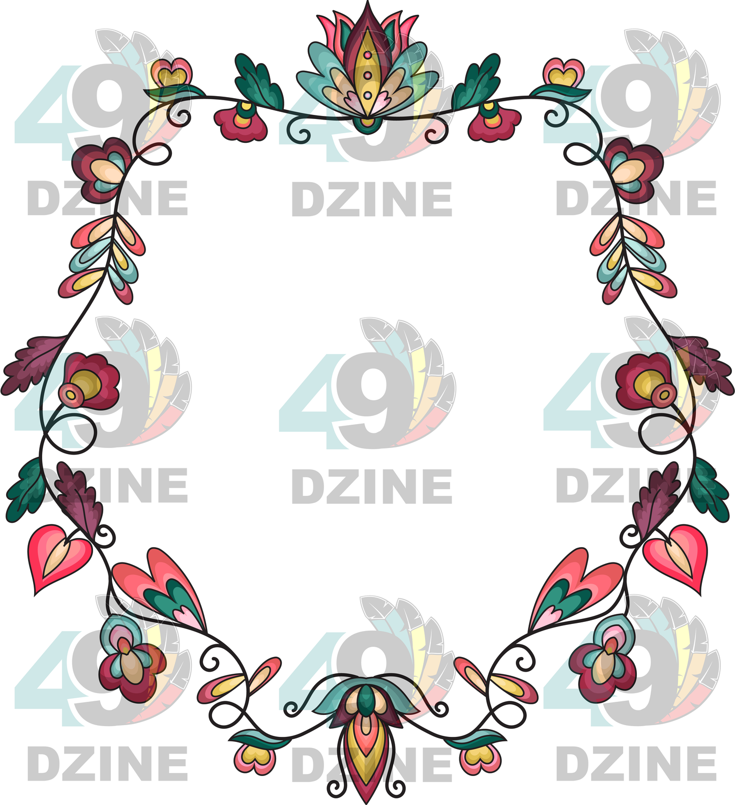 Golden Harvest Bloom Hat Transfer