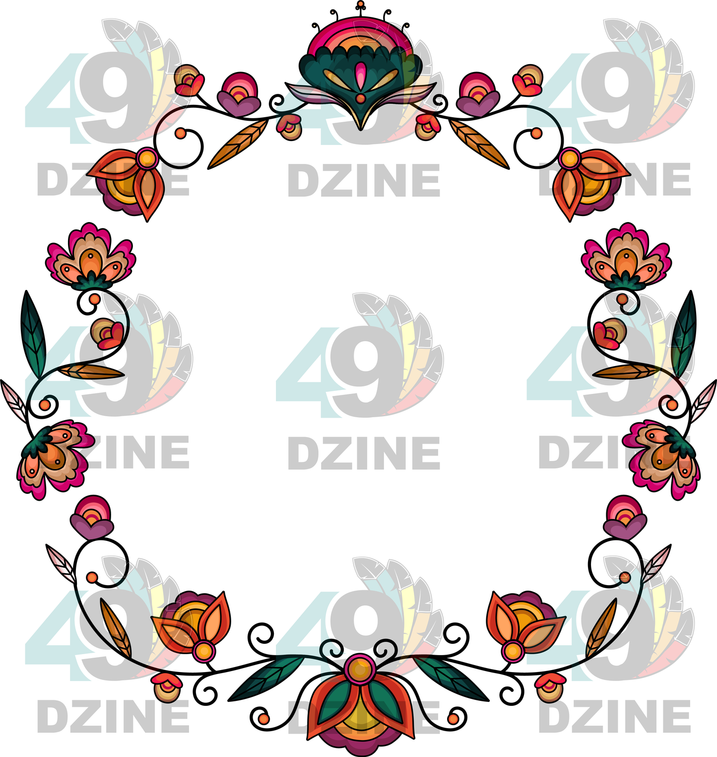 Maple Shine Ribbon Rose Hat Transfer