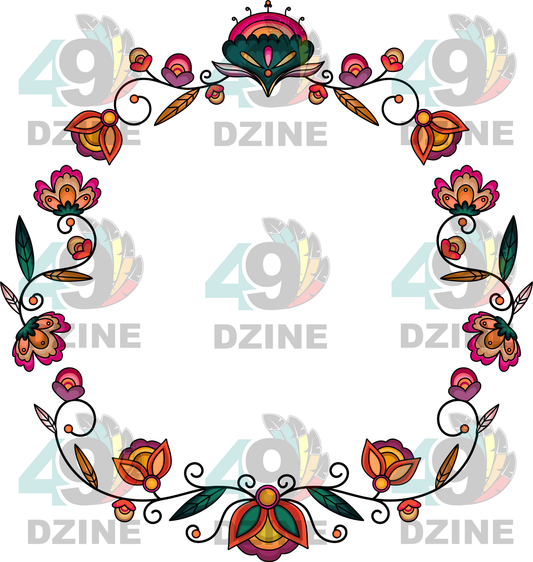 Maple Shine Ribbon Rose Hat Transfer