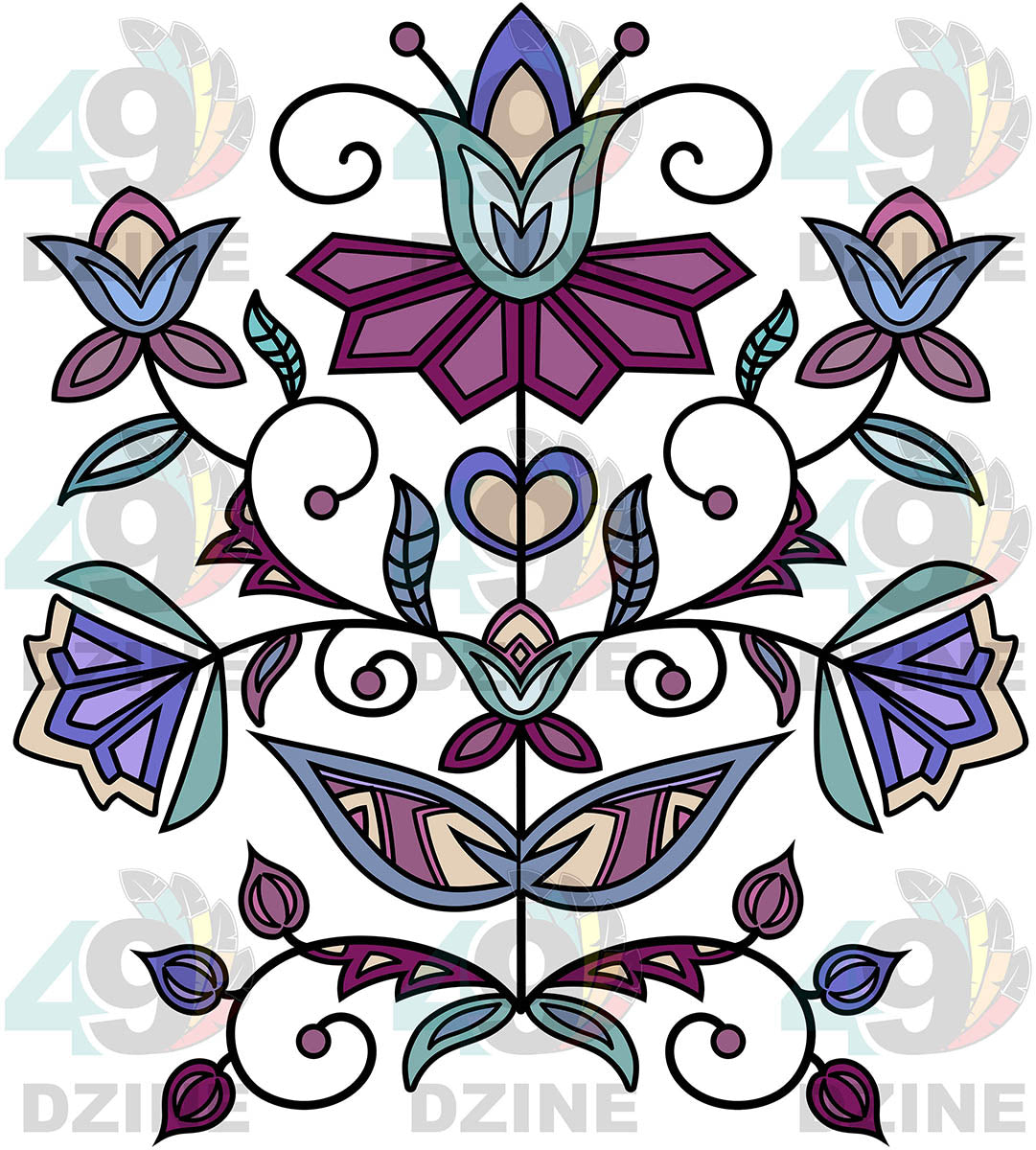 Moonlit Frost Transfer