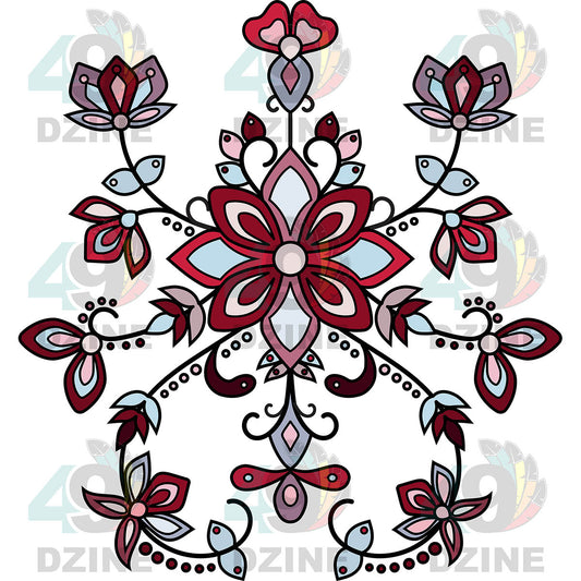 Winter Fire Blossom Transfer