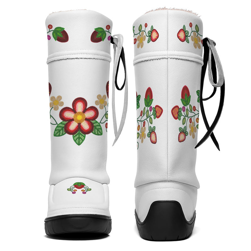 Berry Garden Real Leather MoccaLux