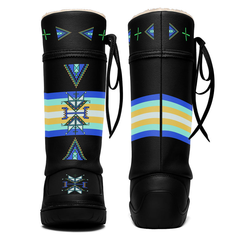 Eagle Strike Black Real Leather MoccaLux