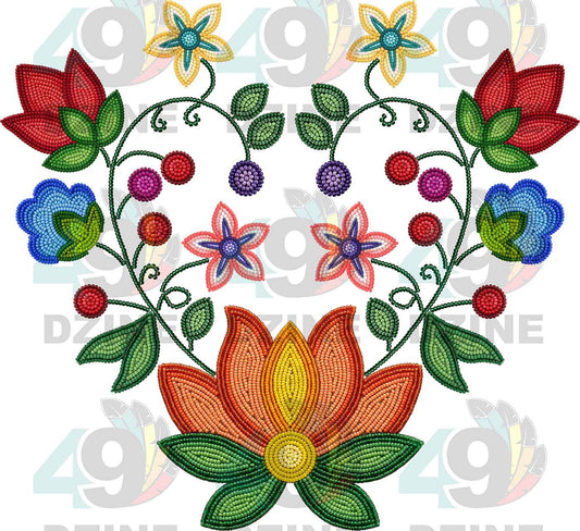 Morning Harmony Beadwork Style