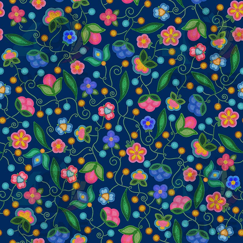 Skyberry Serenade Navy Fabric