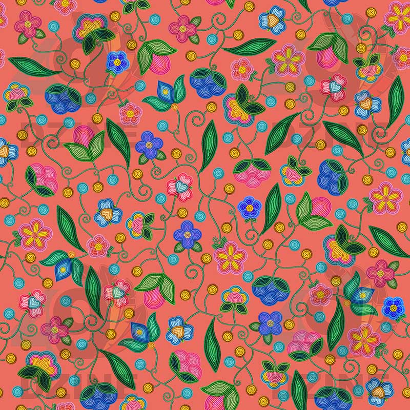 Skyberry Serenade Peach Fabric