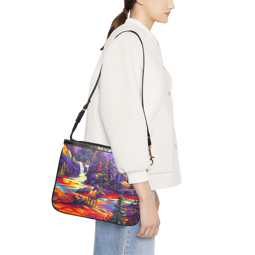 Roaming Elk Small Shoulder Bag