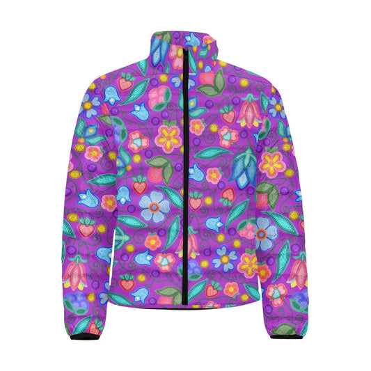 Sweet Offering Purple Padded Jacket