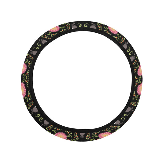 New Growth Steering Wheel Cover with Elastic Edge