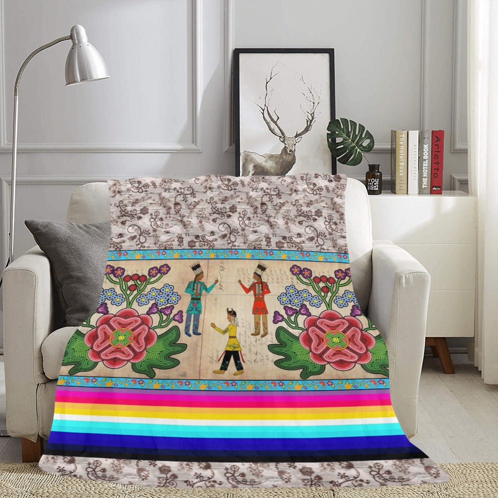 Kinship Ties X-Large Micro Fleece Blanket