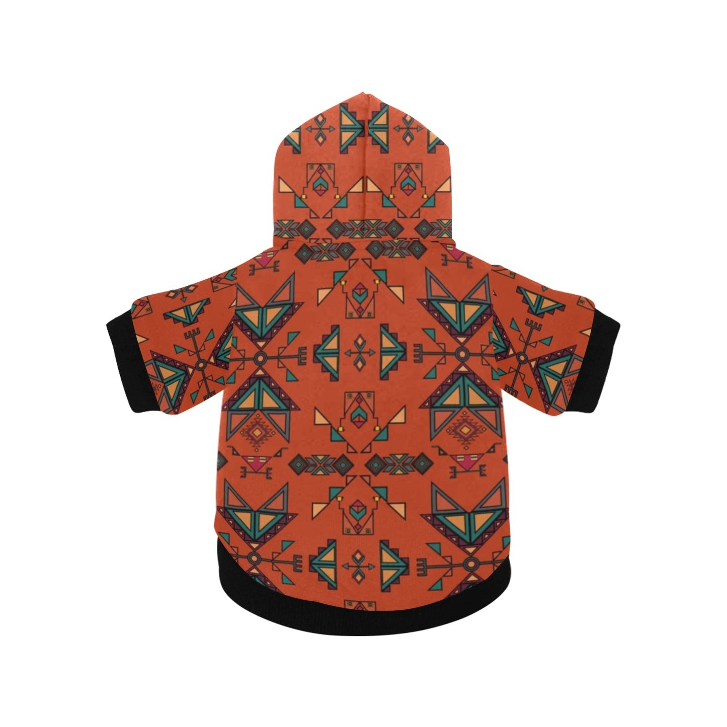 Arrow dawn Orange Pet Dog Hoodie