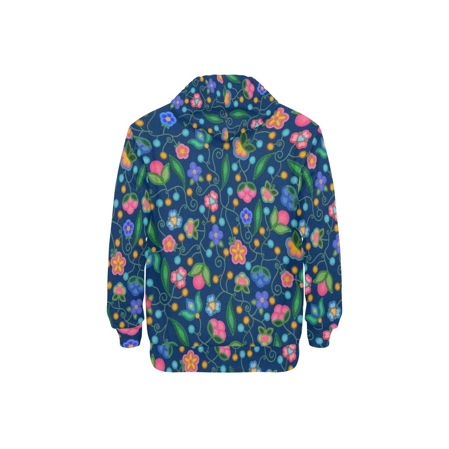 Skyberry Serenade Navy Fleece Hoodie