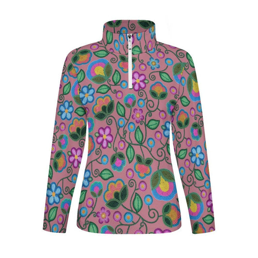 Turquoise Sunbeam Peach Long Sleeve Yoga Shirt