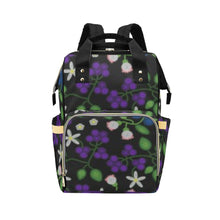 Load image into Gallery viewer, Grandmothers Stories Midnight Multi-Function Diaper Backpack/Diaper Bag
