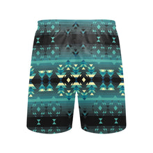 Load image into Gallery viewer, Inspire Green Men&#39;s Mid-Length Beach Shorts
