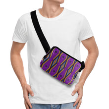 Load image into Gallery viewer, Diamond in the Bluff Purple Belt Bag
