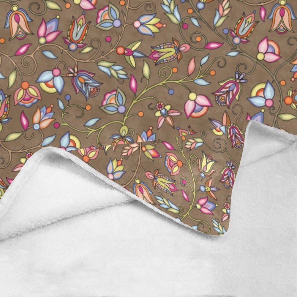 Buffalo Bloom Earth Song X-Large Micro Fleece Blanket