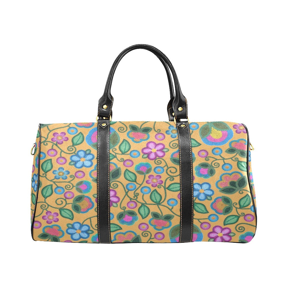 Turquoise Sunbeam Yellow Small Travel Bag