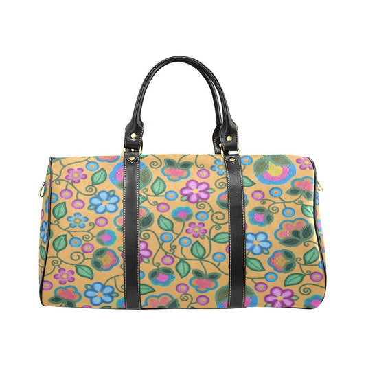 Turquoise Sunbeam Yellow Small Travel Bag