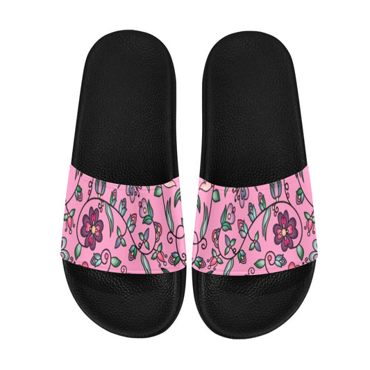 Amber Evening Garland Pink Slide Sandals
