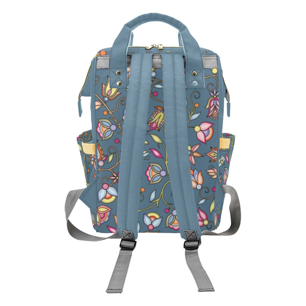 Buffalo Bloom Rainstorm Multi-Function Diaper Backpack