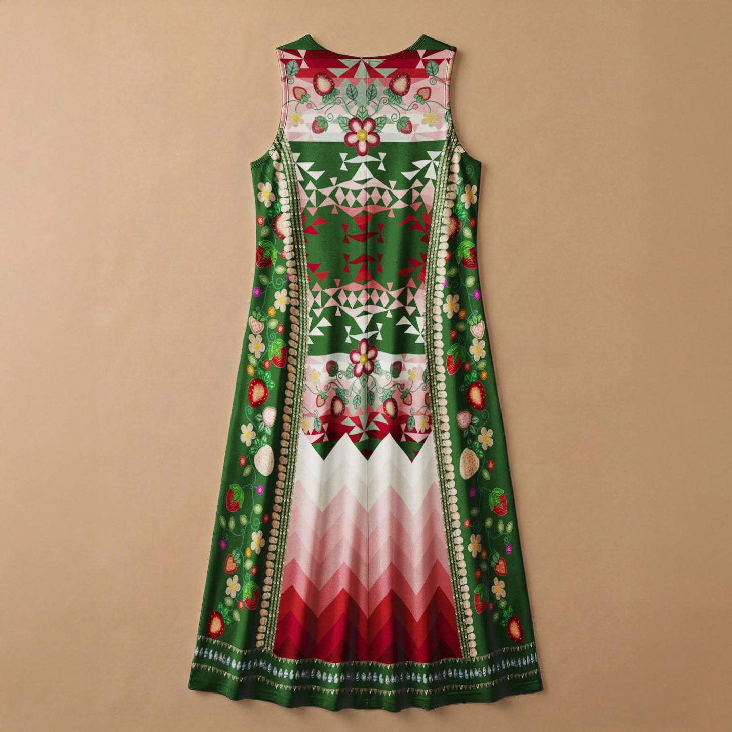 Sacred Strawberry Hunter 1 Sleeveless Dress