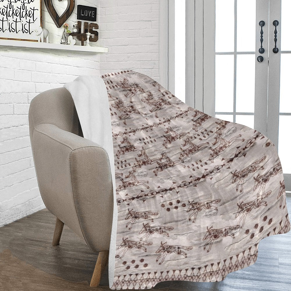 Wild Run X-Large Micro Fleece Blanket