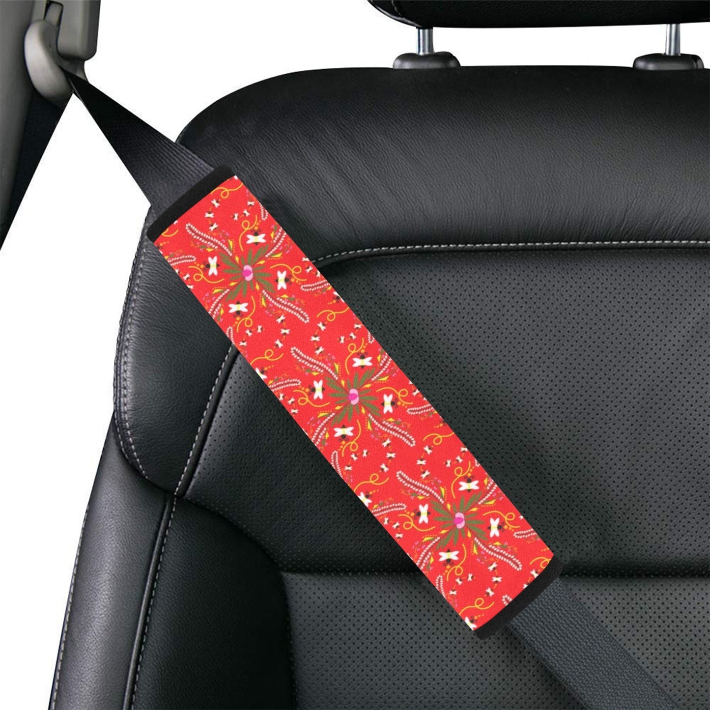 Willow Bee Cardinal Car Seat Belt Cover