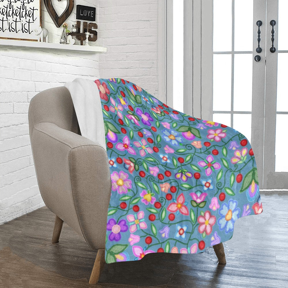 Petal Harmony River Small Micro Fleece Blanket