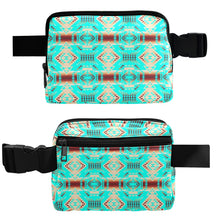 Load image into Gallery viewer, Gathering Earth Turquoise Belt Bag
