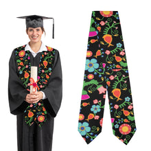 Load image into Gallery viewer, Bee Spring Night Graduation Stole
