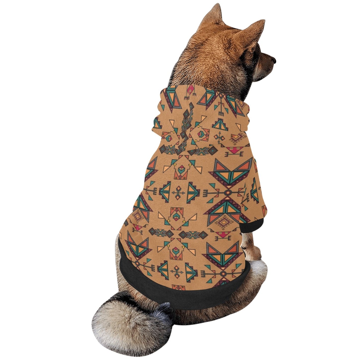 Arrow dawn Brown Pet Dog Hoodie